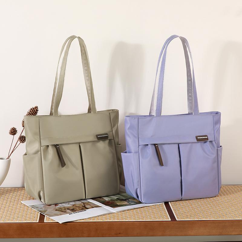 Commuter Shoulder Handbag Women's Lightweight Large Capacity Tote Bag