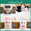 Plush Cat Toy Short Pile Cotton Cute Animal Doll For Kids And Collectors