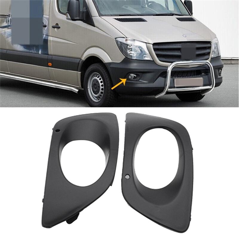 Car Front Bumper Fog Lamp Trim Frame A90688503539B51 For Mercedes-Benz Sprinter W906 2006-2016 Grille Fog Lamp Cover