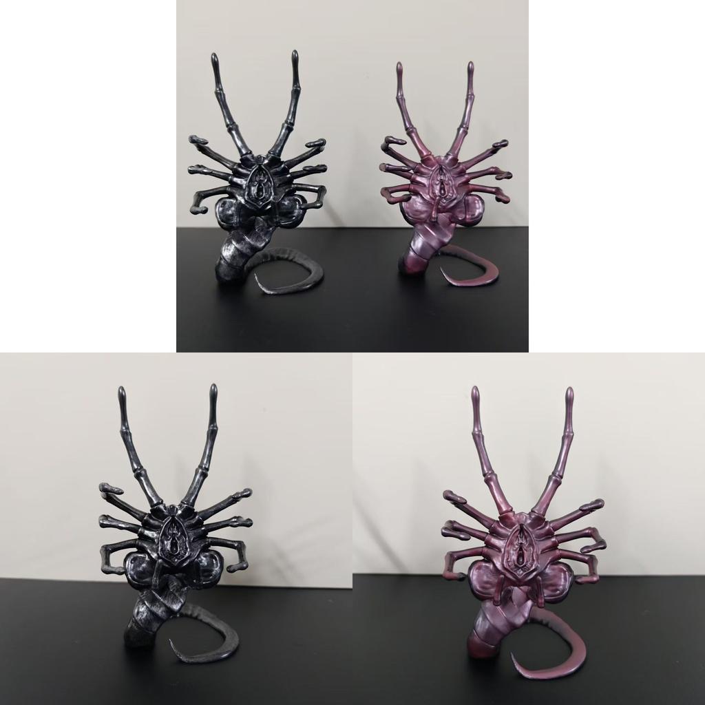 Alien Facehugger Phone Holder Pvc Desk Stand With Unique Design For Collectors