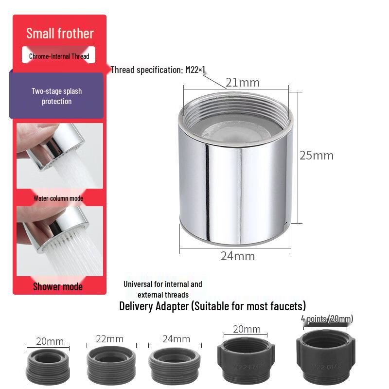 Universal Kitchen Faucet Anti-Splash Aerator