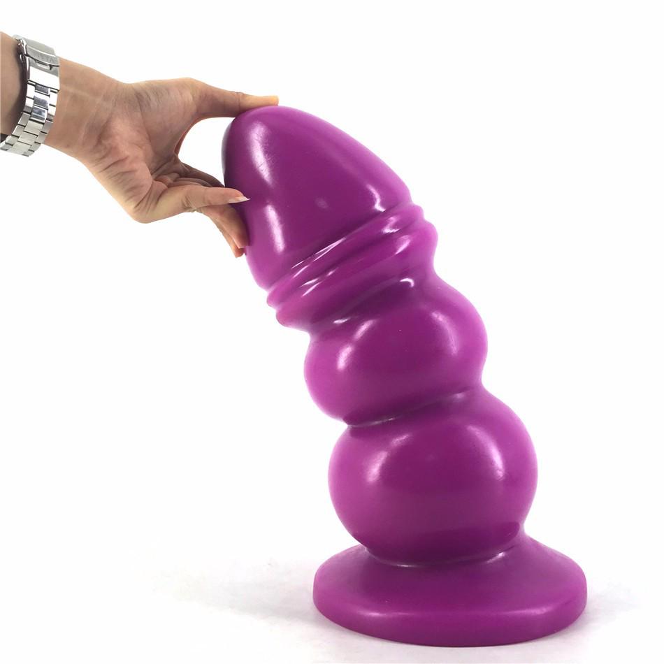 3,3 kg nadrozměrný anální kolík Dildo Fisting Masturbátor Sexuální hračky pro dospělé Velký Dildo Obrovský černý penis PVC
