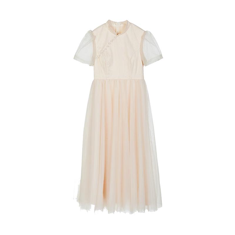 Fuluomi Girls' New Chinese Style Elegant Dress
