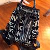 XDLM Rhinestone Cowhide Backpack for Women