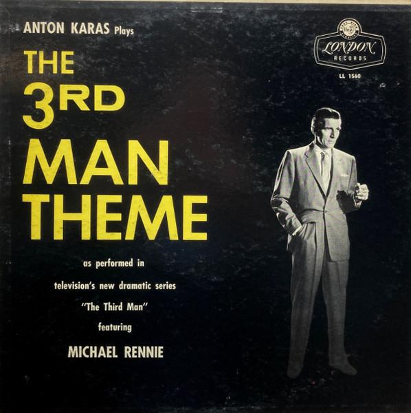 LP Record ANTON KARAS & FRITZ & JACKY - 3rd Man Theme LL1560 LONDON 1959 US Soundtracks & Musicals Used