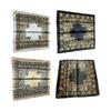 Breathable Paisleys Scarf Multipurpose Neckwear Handbag Decoration Easy Care Travel Essential Daily Outfit