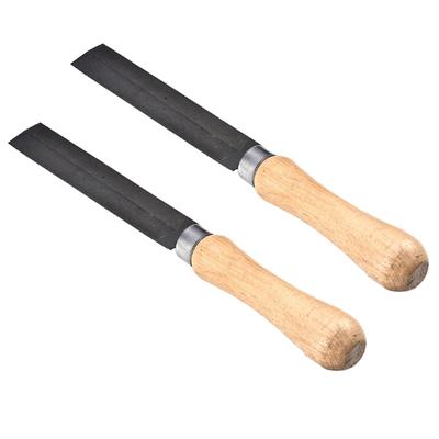 2 Stück Gitarre Ukulele Saitenhalter Feile Ersatz Saitenhalter Steg Nutenschlitz Feilen Reparaturwerkzeuge Gitarre Saitenhalter Nutenschlitzfeilen Gitarrenteil