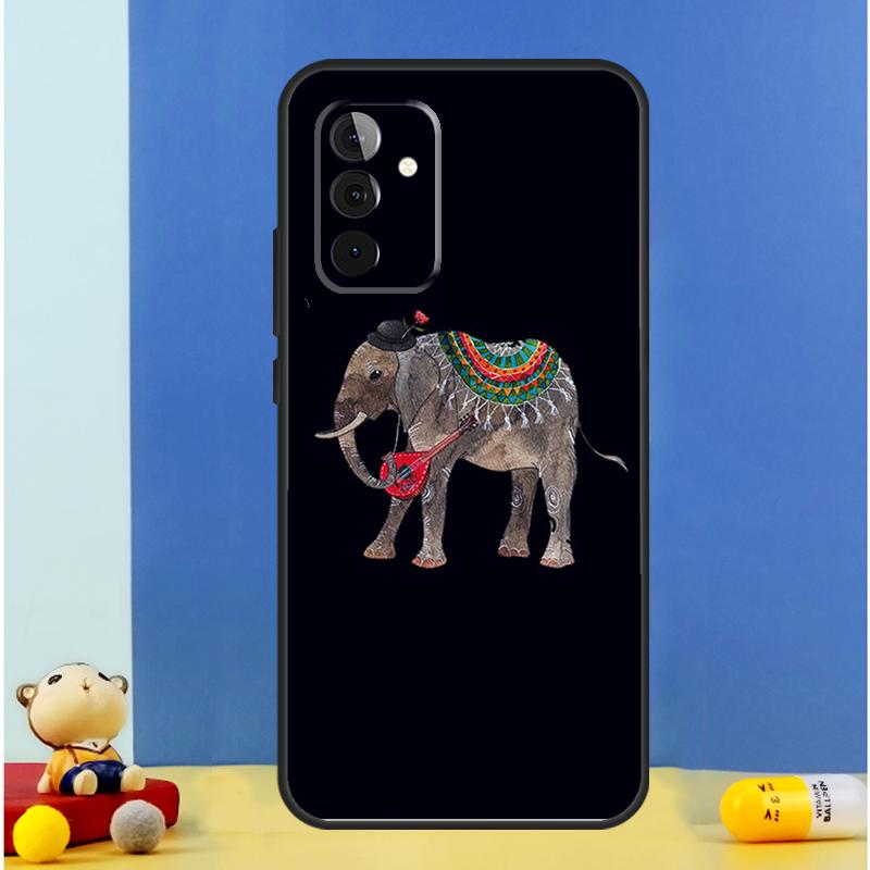 Süße Elefanten Cartoon Hülle Für Samsung Galaxy A16 A36 A56 A06 A54 A34 A14 A13 A53 A12 A22 A32 A52 A35 A17 A15 A55