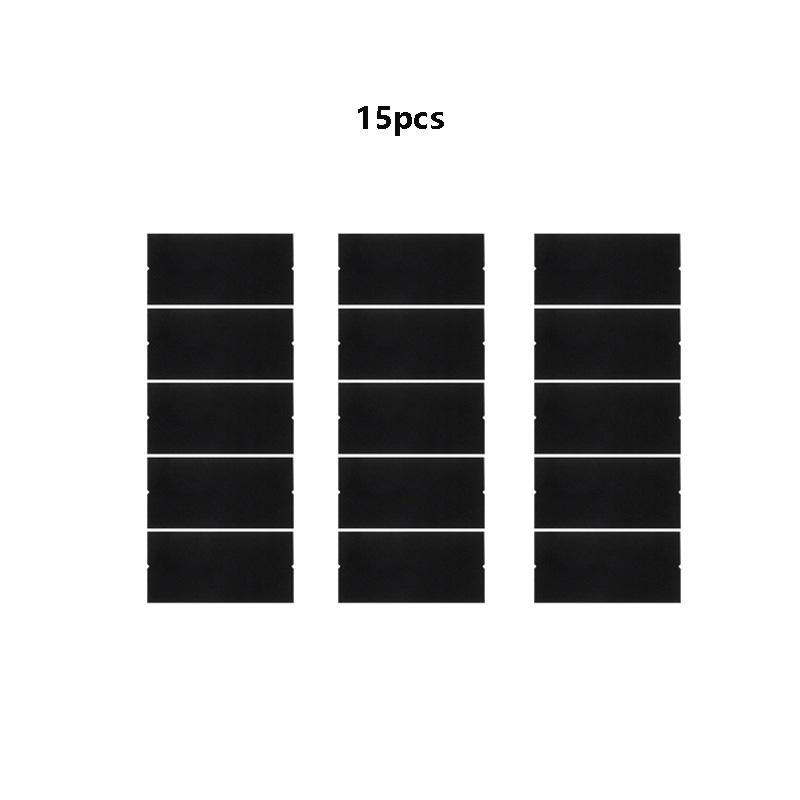 Pre-Cut Self Adhesive Felt Buffers Replacement Black Fabric Felt for 4Inch Squeegee Car Vinyl Wrap Application Tool Tint Scraper