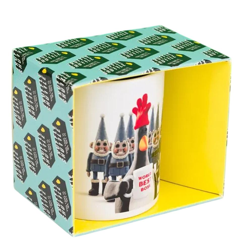 Wallace and Gromit Vengeance Most Fowl Worlds Best Boss Mug