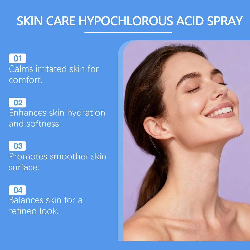 Hypochlorous Acid Facial Spray Reduce Redness Breakouts Soothing for Daily Facial Rescue Calm Redness Skin Care Products
