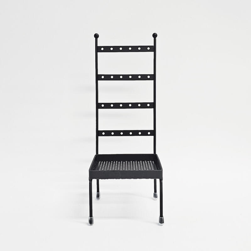 Sophia Jewelry Storage Black Chair