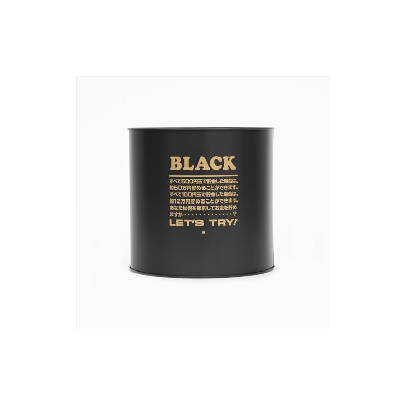 Toybox Metal Bank 500,000 Yen Black