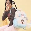 Cute Printed Backpack Teenager Student Shcoolbag Bookbag Knapsack Girl with Coin Purse Casual Bag Men Women Laptop Bag Mochila