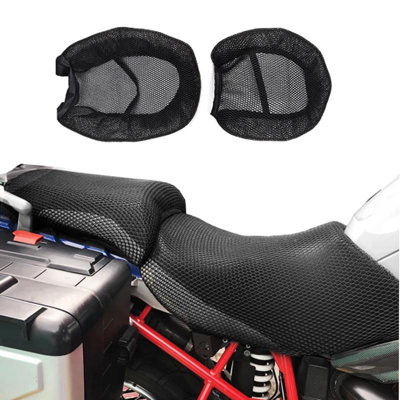 For BMW R1250RS R1250R R1200RS R1200R LC Motorcycle Anti-Slip 3D Mesh Fabric Seat Cover Breathable Waterproof Cushion