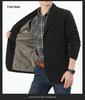 Herren Baumwollblazer: Frühling/Herbst Lässiger Uni-Farben Trend, Übergröße verfügbar.