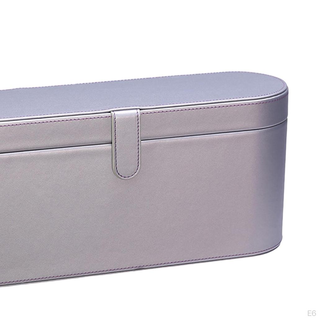 Travel Hair Dryer Storage Box Case Air Brush and Attachments, with Handle Magnetic Flip Bag Only
