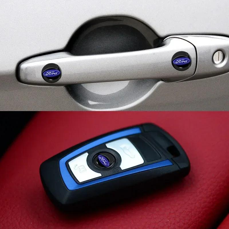 Car Sticker Ford 10pcs Car Stickers Decoration Protection For Ford Focus 2 3 4 MK2 MK3 MK4 MK6 MT Mustang Fiesta Mk7 Escape F150