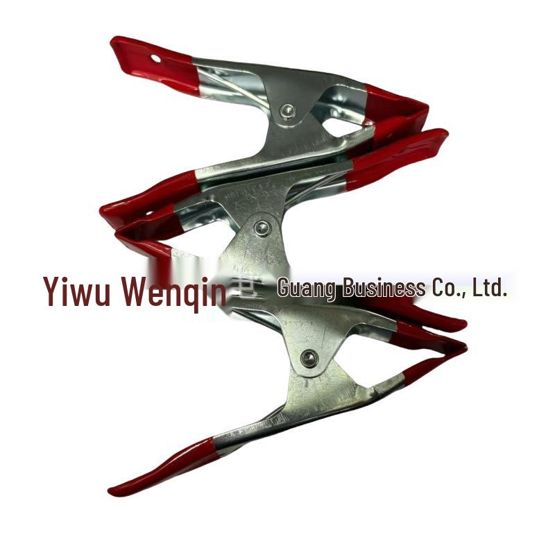 Light Duty Woodworking A-Clamp Set: 2", 4", 6" Spring Tent Clip for DIY Fixing and Hardware Tools.
