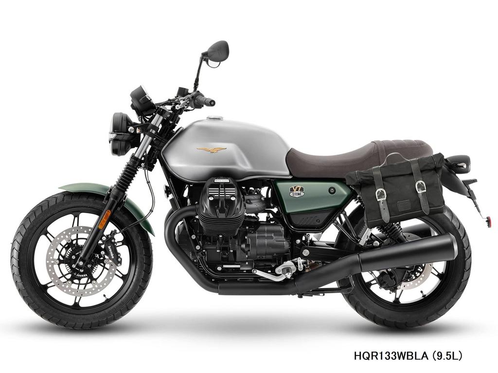 Longride Saddlebag Brackets for Moto Guzzi V7 Stone Black Click-On 850, BR.1083,