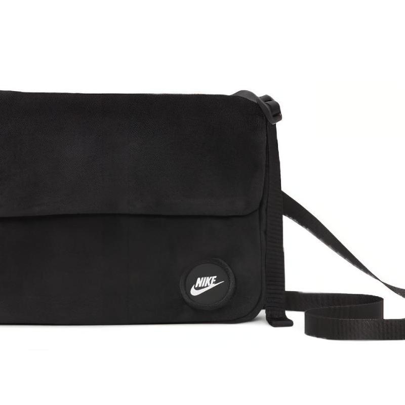 

Nike Canvas Shoulder Bag, Canvas Bag, Shoulder Bag, Crossbody Bag, Fanny Pack Unisex Pure Black Casual DA6664-010