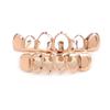 Hollow Top Bottom Grillz Hip Hop Cosplay kostium raper akcesoria dekoracja zębów nadaje się do
