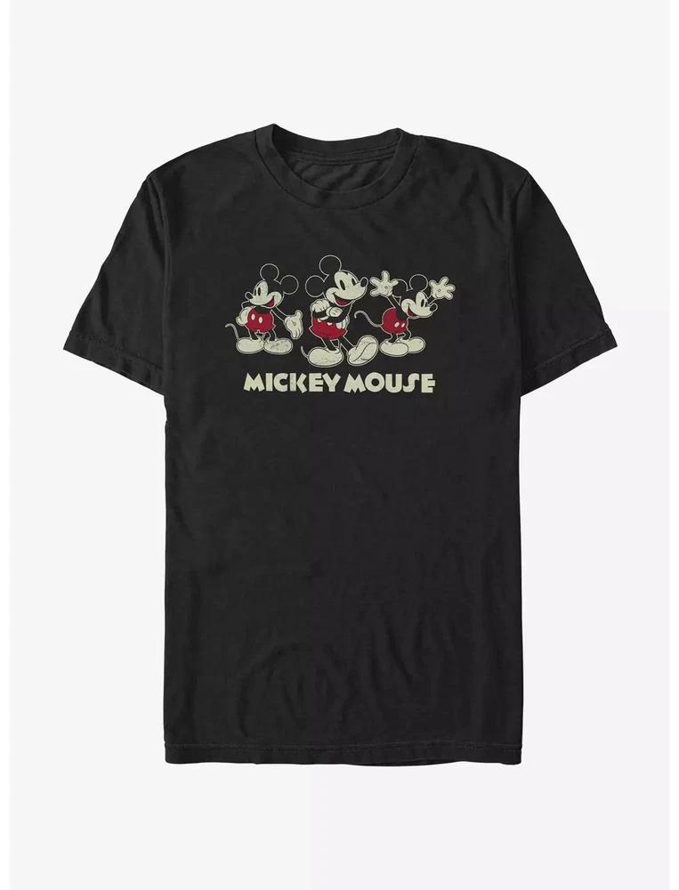 Mouse Triple Mice Black TShirt S