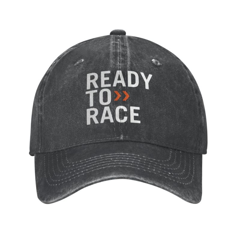 Personalized Ready To Race Cotton Baseball Cap Outdoor Unisex Women's Adjustable Enduro Motocross Bitumen Bike Life Dad Hat Autumn