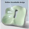 Memory Foam Seat Cushion with Hollow Breathable Design,Polyester for Wheelchairs,Car Seats&Office Chairs-Seat Cushion for Chair