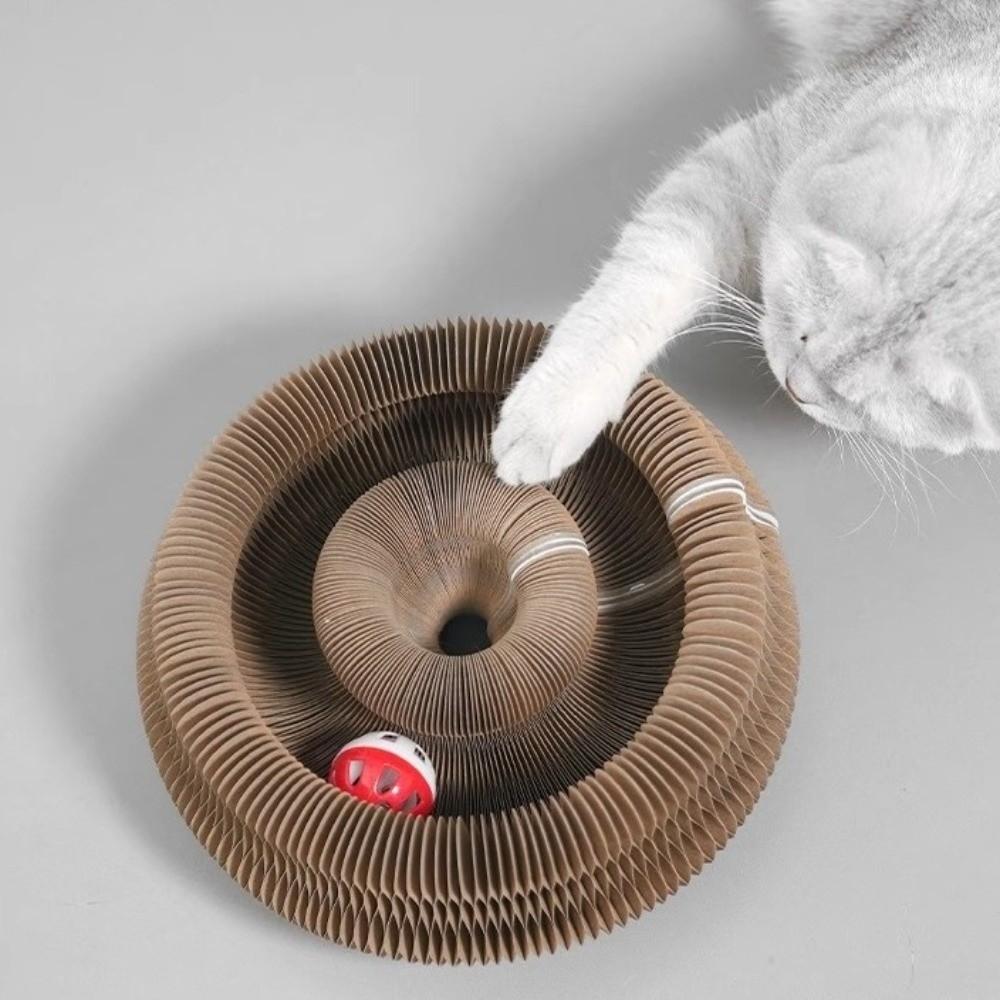 Wear-Resistant Claw Grinding Board Unbreakable Cat Teaser Toy  Playtime Activity
