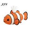 Clownfish Tissue Box DIY Box, Top Opening Soft Fabric Cover, Marine Animal Theme Suede Texture Dispenser, Multipurpose Patchwork Designs Sewing