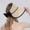 Summer Straw Wide Brim Sun Hat With Breathable Design For Women Outdoor Sunshade