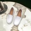 2025 spring and summer niche design fashionable versatile flat-soled women's shoes single shoes comfortable work shoes casual non-slip women's shoes