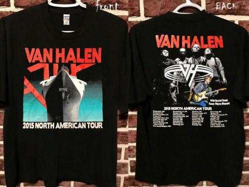 2015 VanHalen North American Tour TShirt Unisex T-Shirt XXXL
