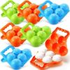 Plastics Snowball Maker Clip Wear-resistant Winter Fight Clip Toy  Winter Outdoor