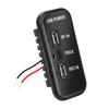 3 Ports 12V USB Outlet PD3.0 Type C USB A Fast Charger Socket Adapter for Car Motorcycle Marine Truck