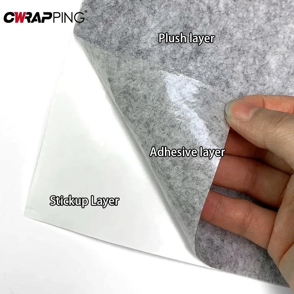 Bodenschutzfilz für Innenräume Innendekoration Selbstklebende Folie Rutschfeste Matte Basteldekorationen Geeignet für Küche und Fitnessstudio