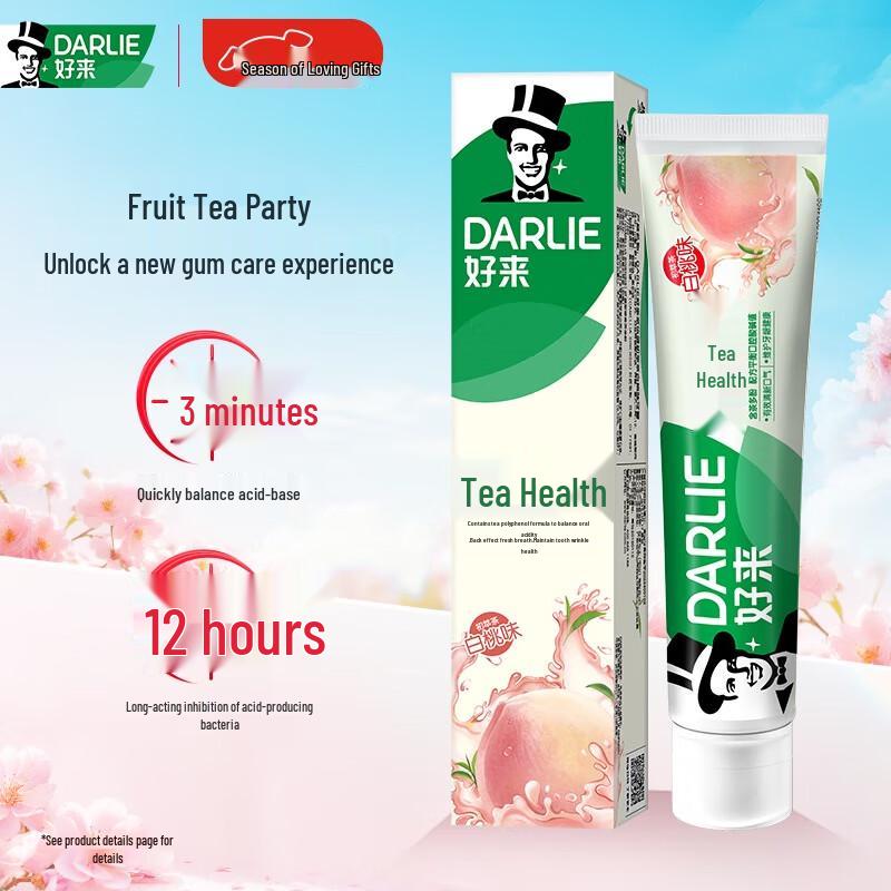 

Darlie Tea Care White Peach Toothpaste