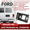 Rear License Plate Bracket Compatible with 1992-2008 Ford E150 E250 E350 Econoline Club Wagon, with Door Handle, Replace for FO1820100