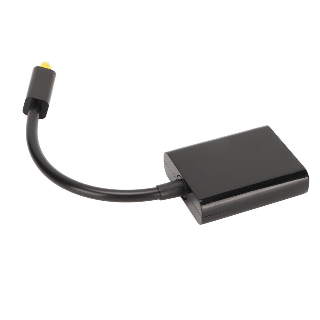 Optical Cable Splitter 1 In 2 Out Surround Sound Digital Optical Fiber Sound Cable for DVD CD Player Computer Amplifier