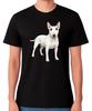 Bull Terrier Hund Grafik Unisex T-Shirt Haustierliebhaber Tier T-Shirt