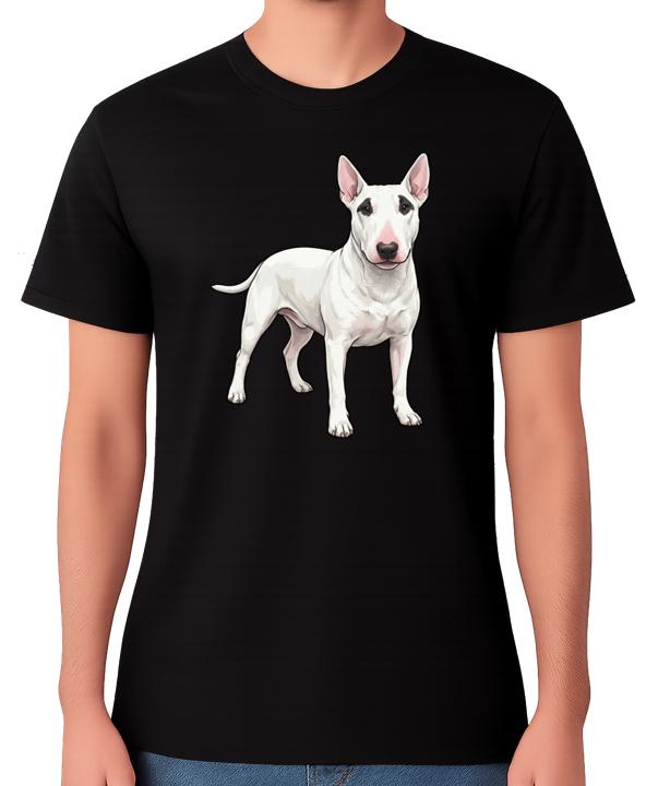 Bull Terrier Dog Graphic Unisex T-Shirt Pet Lover Animal Tee XL