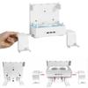 Wall Mount Bracket Built-in Cooling Fan Controller Holder Stand with LED Lighting USB Output for XB Series S Host