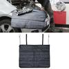 For Sedans For Trucks Pet Cargo Cover Foldable Pet Mat For Pet Travel Black 600D Oxford Cloth Easy Tallation