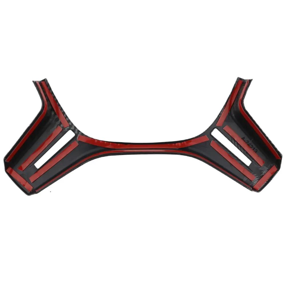 For Mercedes Benz C E M ML GL GLS G Class W204 W212 W166 W463 Steering Wheel Panel Trim Cover Sticker Interior Accessories