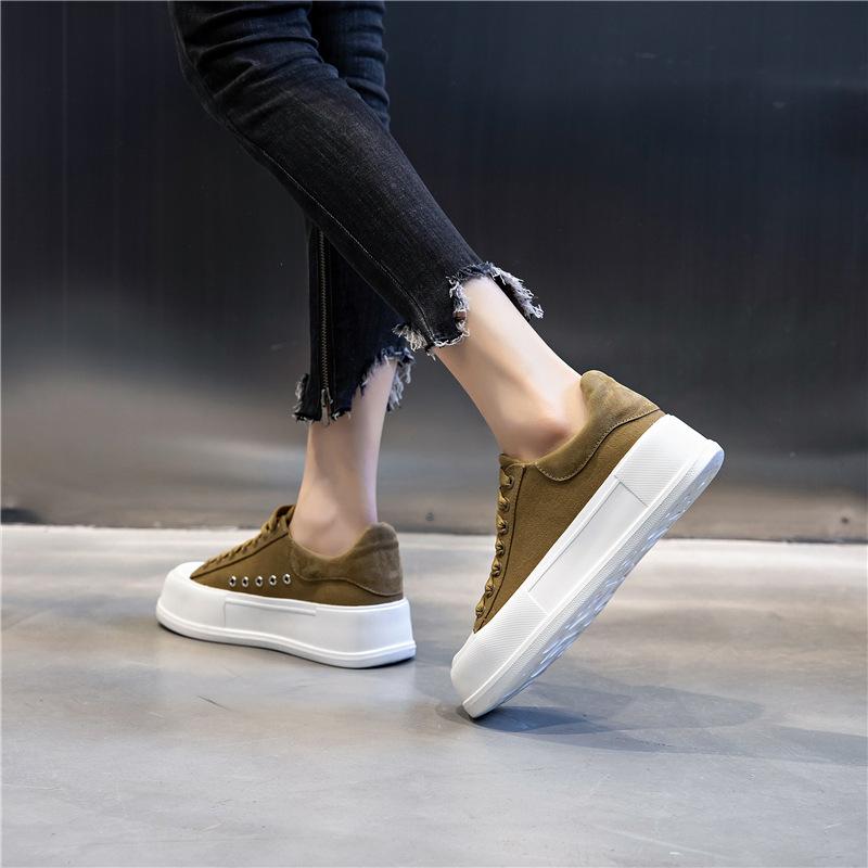Little white shoes women's summer 2025 new flat-soled single shoes women's leisure sports breathable shallow mouth versatile Wenzhou women's shoes
