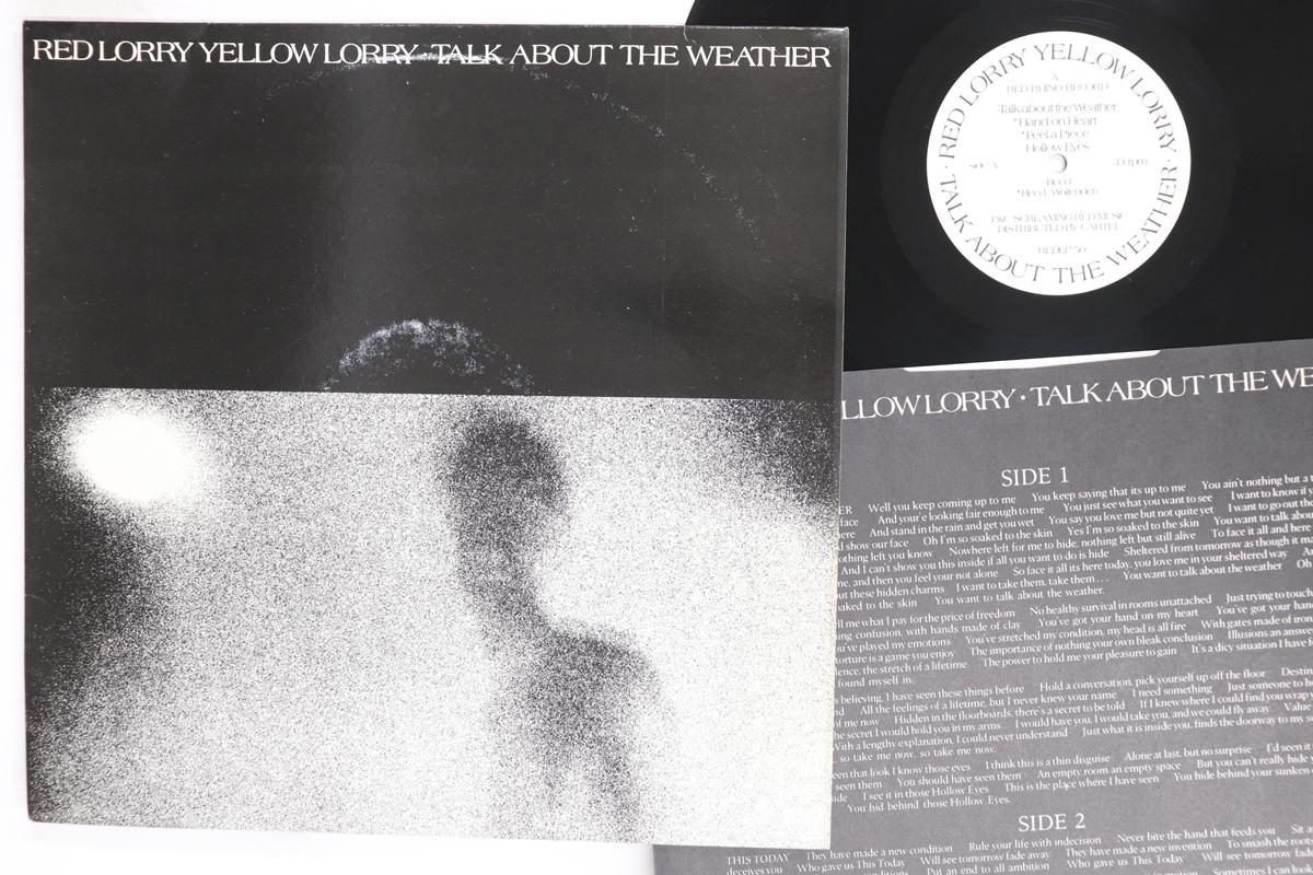 

LP Record RED LORRY YELLOW LORRY Talk About The Weather REDLP50 RED RHINO 1985 UK Rock Used
