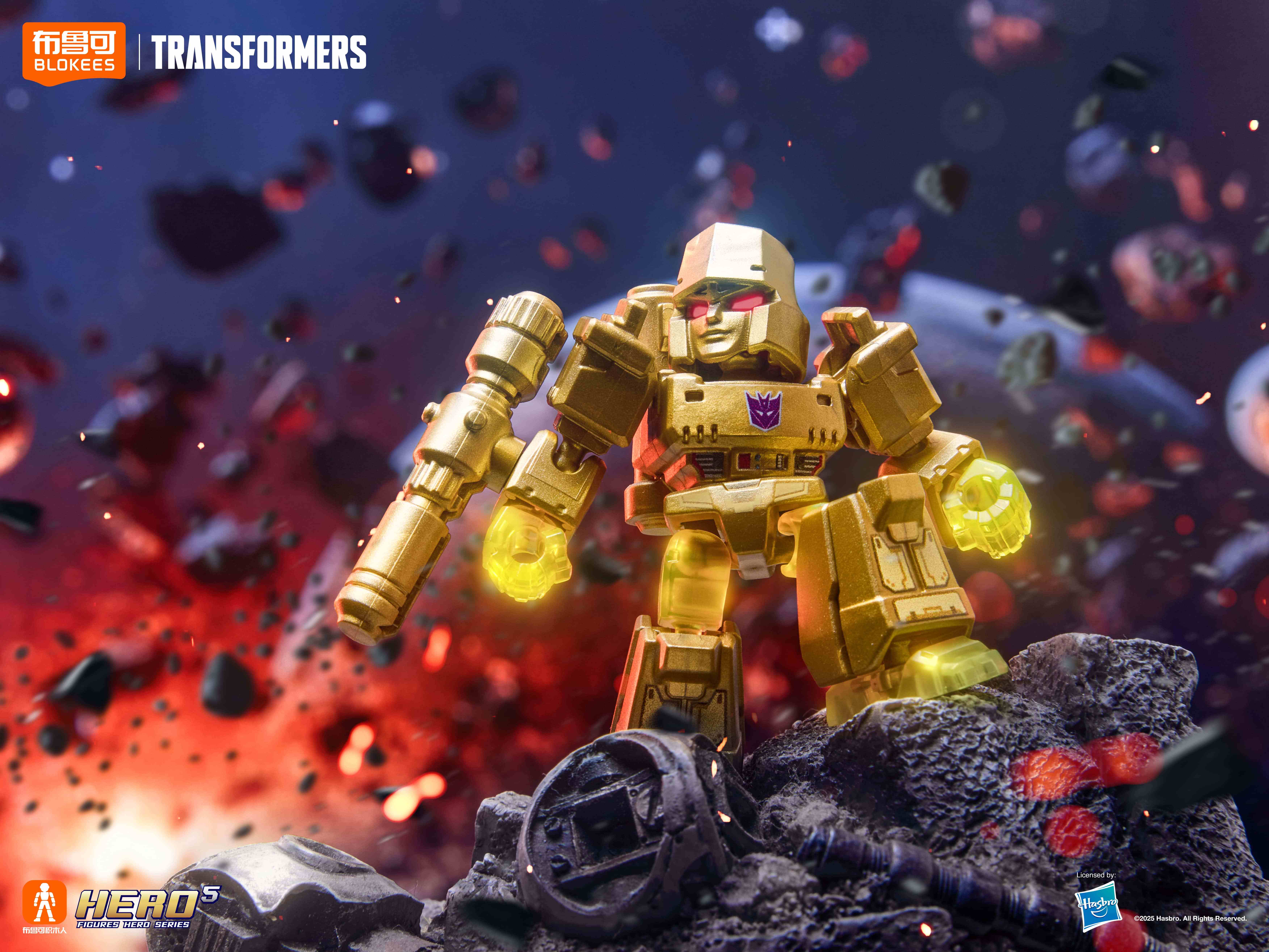 

Blokees Devastator Трансформери Зоряне видання Том 3 Девастатор ОПТІМУС ПРАЙМ МЕГАТРОН БАМБЛБІ Броньований робот Сліпа коробка Дитяча іграшка