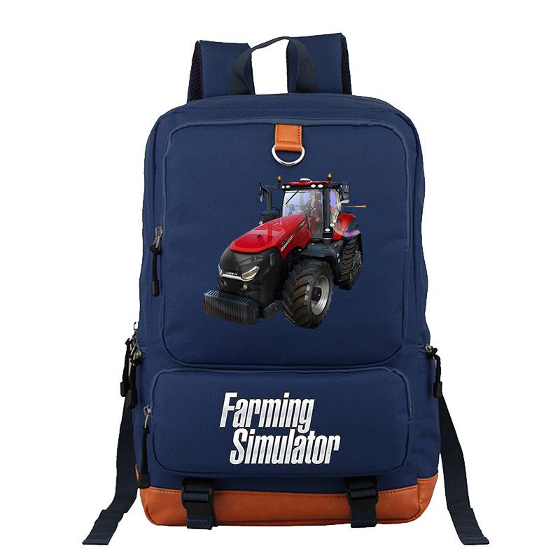 Game Merchandise Printed Backpack Campus Student School Bag College Style Leisure Travel Large Capacity