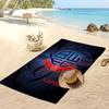 Bolton Wanderers FC Personalized Printed Beach Towel Soccer Logo Support Custom Name Text Absorbent Towel For Sport Travel Special Gift